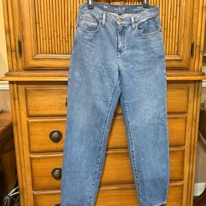 J. Crew Women's Straight Leg Blue Jeans